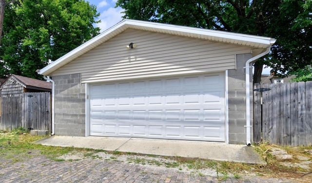 1447 Fair Ave, Columbus, OH 43205 - view of detached garage