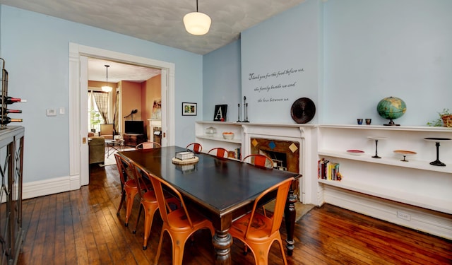 1447 Fair Ave, Columbus, OH 43205 - dining room featuring hardwood / wood-style floors and baseboards