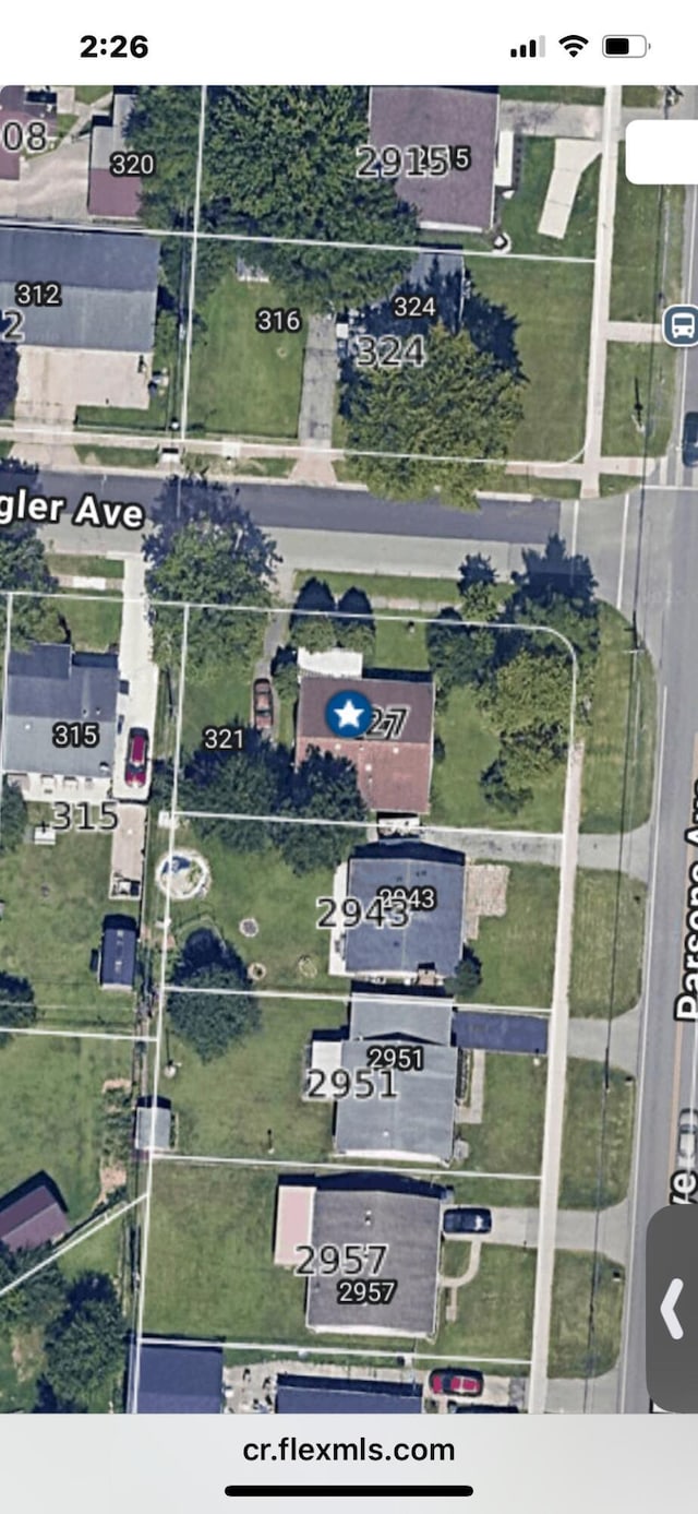 327 Ziegler Ave, Columbus, OH 43207 - map of property location