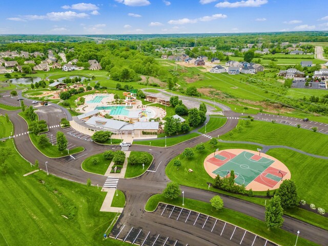 7635 Overland Trl, Delaware, OH 43015 - aerial view of a pool