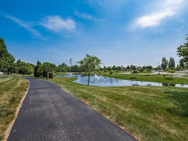 7635 Overland Trl, Delaware, OH 43015 - view of street featuring a water view