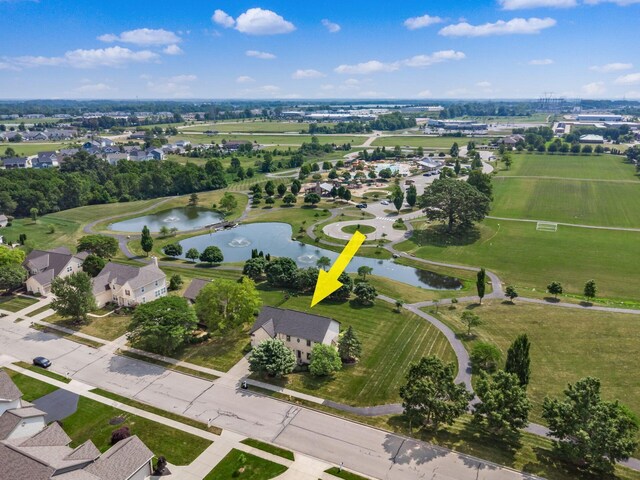 7635 Overland Trl, Delaware, OH 43015 - aerial view of property's location with a nearby body of water