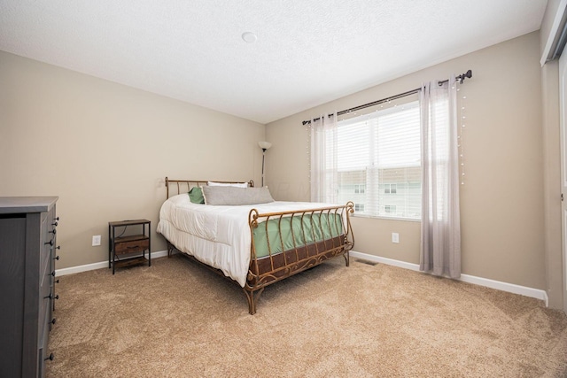 5738 Hayden Run Blvd, Dublin, OH 43016 - bedroom with light carpet and a textured ceiling