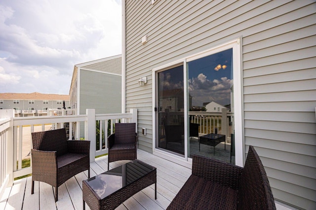 5738 Hayden Run Blvd, Dublin, OH 43016 - view of wooden terrace