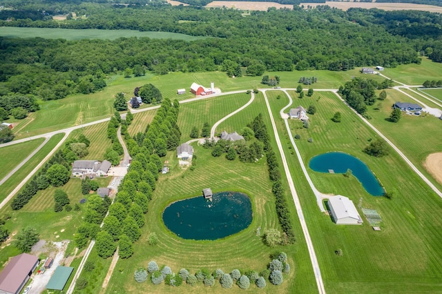 3873 Carters Corner Rd, Sunbury, OH 43074 - view of property location with a large body of water and rural landscape