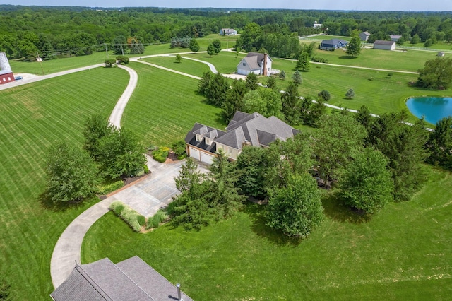 3873 Carters Corner Rd, Sunbury, OH 43074 - bird's eye view of a heavily wooded area and a large body of water