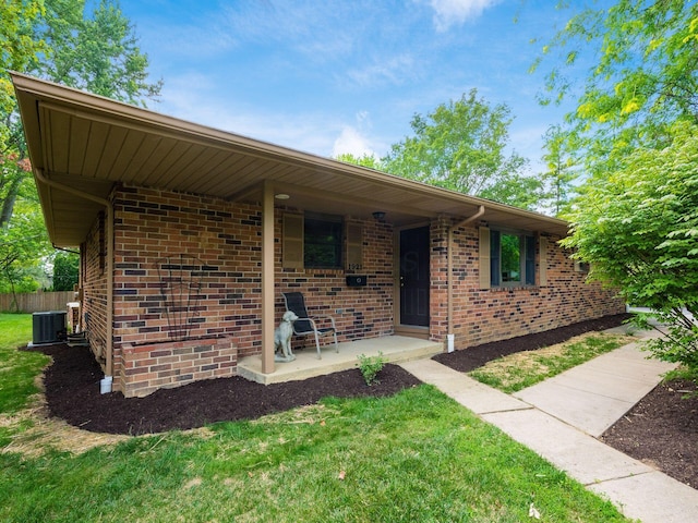 4656 Crompton Dr, Columbus, OH 43220 - view of front of home featuring brick siding