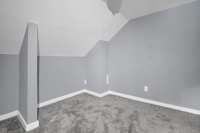 540 Park St, Marion, OH 43302 - bonus room featuring lofted ceiling and carpet floors