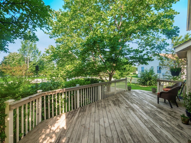 304 Cottage Grove Cir, Pataskala, OH 43062 - view of wooden deck