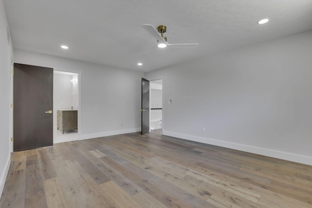 5200 Colt Ct, Westerville, OH 43081 - empty room featuring ceiling fan, wood-type flooring, and recessed lighting