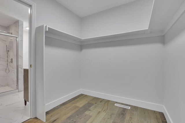 5200 Colt Ct, Westerville, OH 43081 - spacious closet featuring wood finished floors
