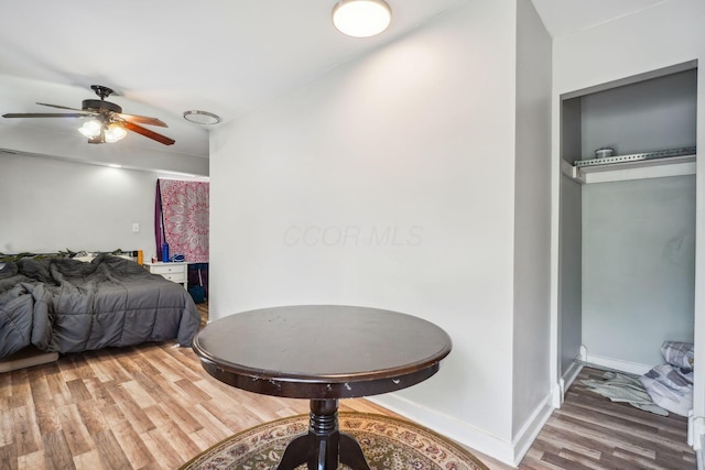 137 Wisconsin Ave, Columbus, OH 43222 - bedroom with wood finished floors and baseboards
