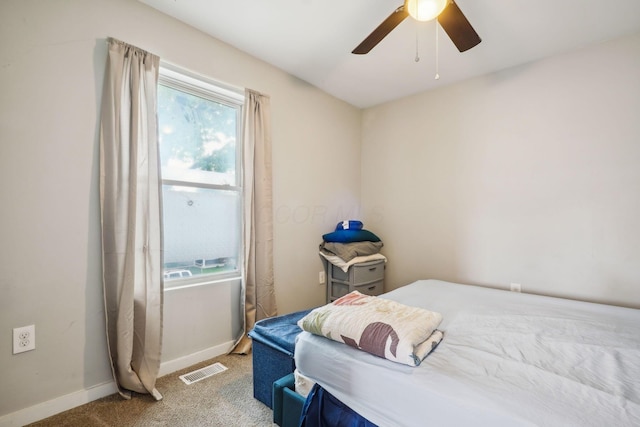 137 Wisconsin Ave, Columbus, OH 43222 - bedroom featuring carpet floors and ceiling fan