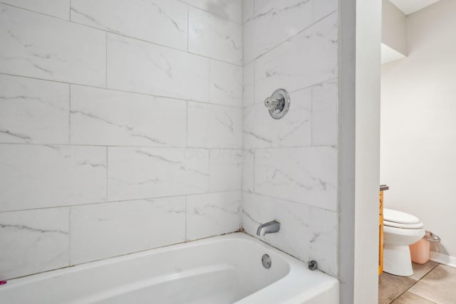 137 Wisconsin Ave, Columbus, OH 43222 - full bath with bathtub / shower combination and tile patterned floors