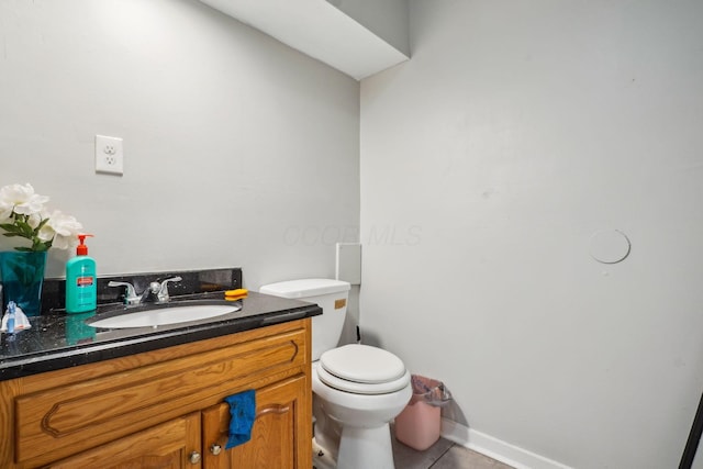137 Wisconsin Ave, Columbus, OH 43222 - bathroom with vanity and tile patterned floors