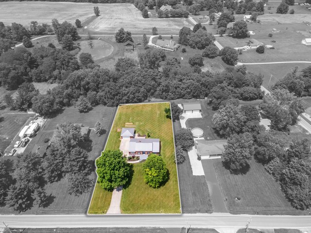 1550 Hiner Rd, Orient, OH 43146 - aerial view of property's location with property boundaries highlighted