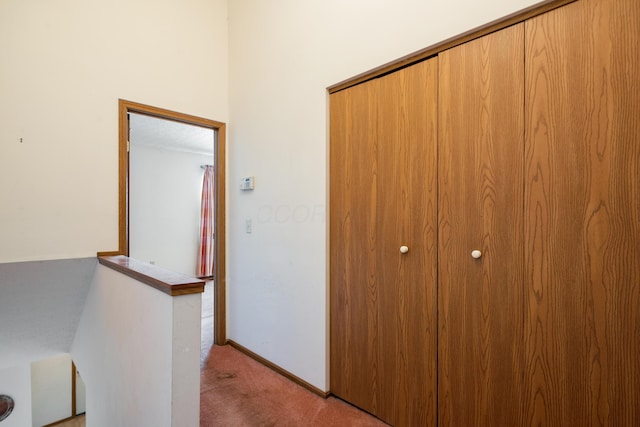 1176 Cambridge Way, Pickerington, OH 43147 - hall with an upstairs landing and light colored carpet
