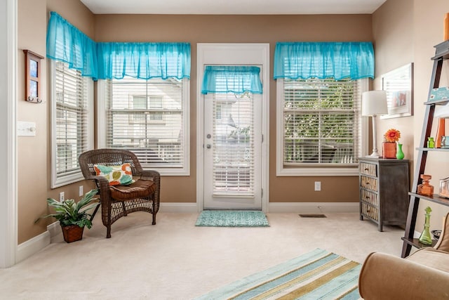 993 Starlight Ln, Westerville, OH 43082 - living area with carpet and baseboards