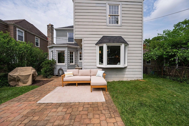 922 S Remington Rd, Columbus, OH 43209 - view of patio featuring an outdoor living space and area for grilling