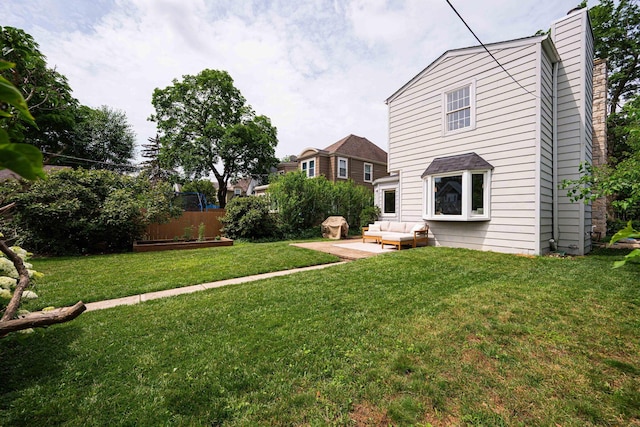 922 S Remington Rd, Columbus, OH 43209 - view of yard with an outdoor living space and a patio