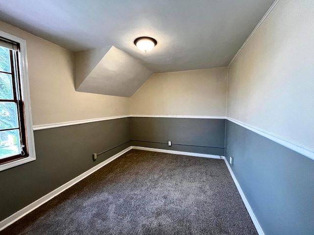 554 Laurel St, Chillicothe, OH 45601 - additional living space with carpet and lofted ceiling