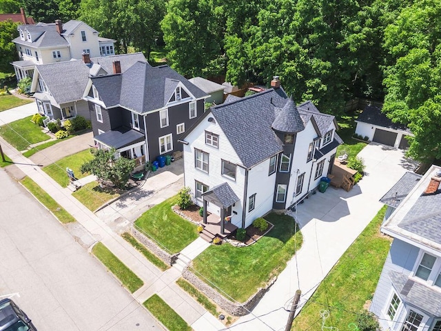 112 Oak Hill Ave, Delaware, OH 43015 - aerial view of residential area