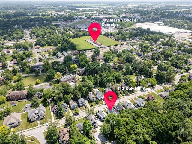 112 Oak Hill Ave, Delaware, OH 43015 - aerial view of residential area