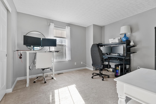 1814 Bennigan Dr Unit 88B, Hilliard, OH 43026 - office space featuring a textured ceiling and carpet flooring