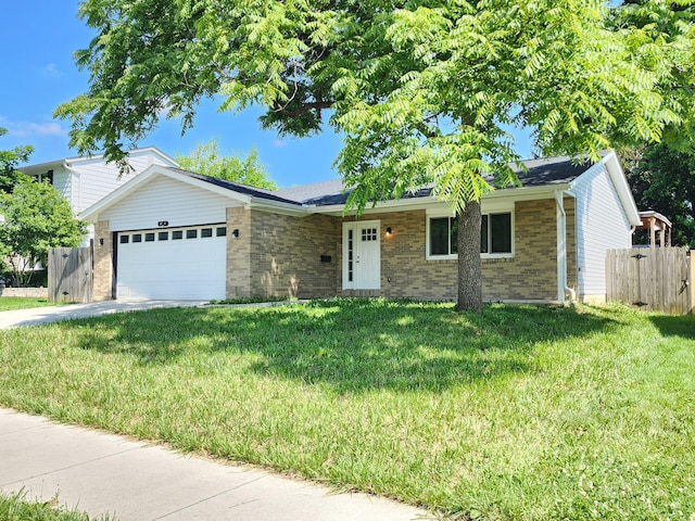 1444 Bolenhill Ave, Columbus, OH 43229 - ranch-style home featuring brick siding, an attached garage, and driveway