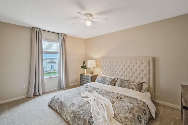 142 Blakemore Dr, Delaware, OH 43015 - bedroom with carpet flooring and a ceiling fan
