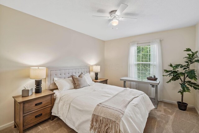 142 Blakemore Dr, Delaware, OH 43015 - bedroom featuring carpet flooring and ceiling fan