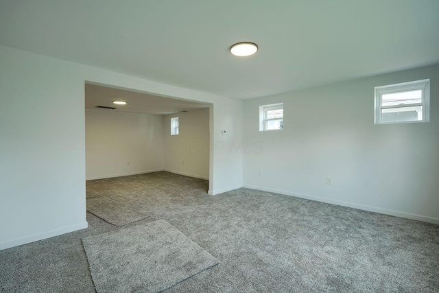 570 E Water St, Chillicothe, OH 45601 - below grade area featuring carpet