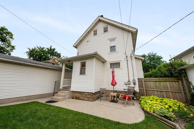 116 W Longview Ave, Columbus, OH 43202 - rear view of property featuring a patio area