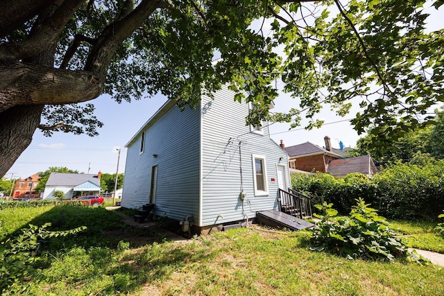 765 Campbell Ave, Columbus, OH 43222 - rear view of property