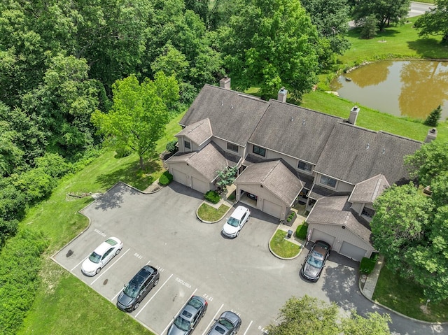 1768 Lake Meadow Dr Unit 1768H, Reynoldsburg, OH 43068 - bird's eye view of a nearby body of water
