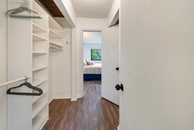 1768 Lake Meadow Dr Unit 1768H, Reynoldsburg, OH 43068 - spacious closet featuring dark wood-style floors
