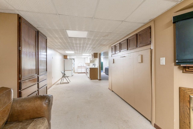 1282 Lawndale Rd, Marion, OH 43302 - hall featuring light carpet
