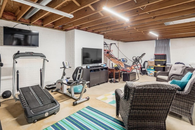 5899 Cove Point Ct, Columbus, OH 43228 - view of exercise area
