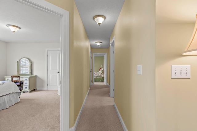 3582 Panhandle Rd, Delaware, OH 43015 - corridor with light carpet and baseboards