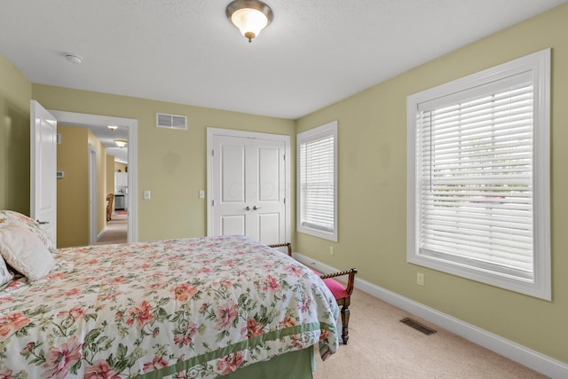 3582 Panhandle Rd, Delaware, OH 43015 - bedroom with light colored carpet and a closet