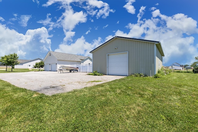 3582 Panhandle Rd, Delaware, OH 43015 - view of detached garage