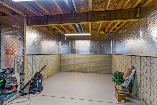 3582 Panhandle Rd, Delaware, OH 43015 - view of unfinished basement