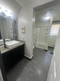 121 Maple St, London, OH 43140 - full bath featuring vanity and shower / tub combo