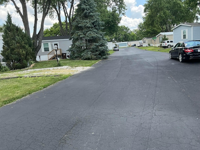 8565 Smith Calhoun Rd Unit 163, Plain City, OH 43064 - view of asphalt street with a residential view