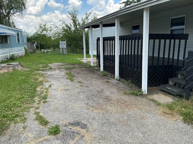 8565 Smith Calhoun Rd Unit 163, Plain City, OH 43064 - view of yard