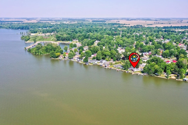 14060 Seminole Path, Lakeview, OH 43331 - aerial view of property's location featuring a large body of water
