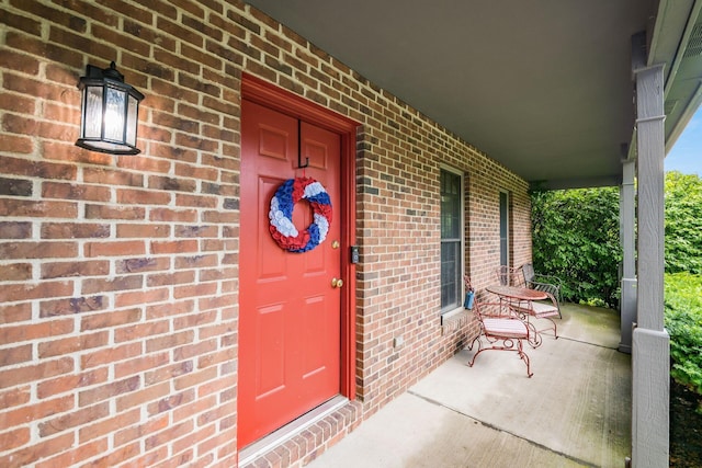 1169 Riva Ridge Blvd, Columbus, OH 43230 - entrance to property with covered porch and brick siding