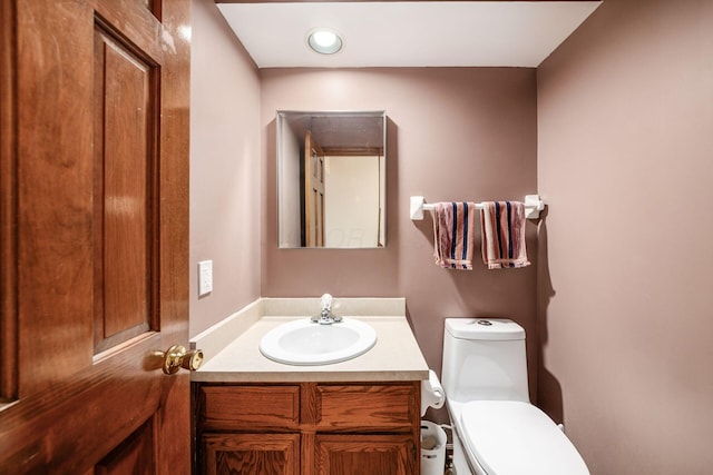 1169 Riva Ridge Blvd, Columbus, OH 43230 - bathroom with vanity and toilet