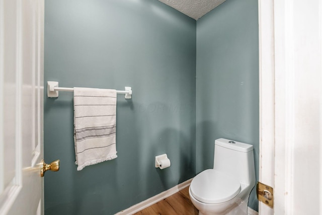 1169 Riva Ridge Blvd, Columbus, OH 43230 - bathroom featuring wood finished floors and a textured ceiling