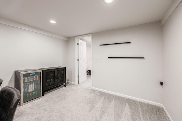 2486 Cranford Rd, Columbus, OH 43221 - interior space featuring carpet and recessed lighting